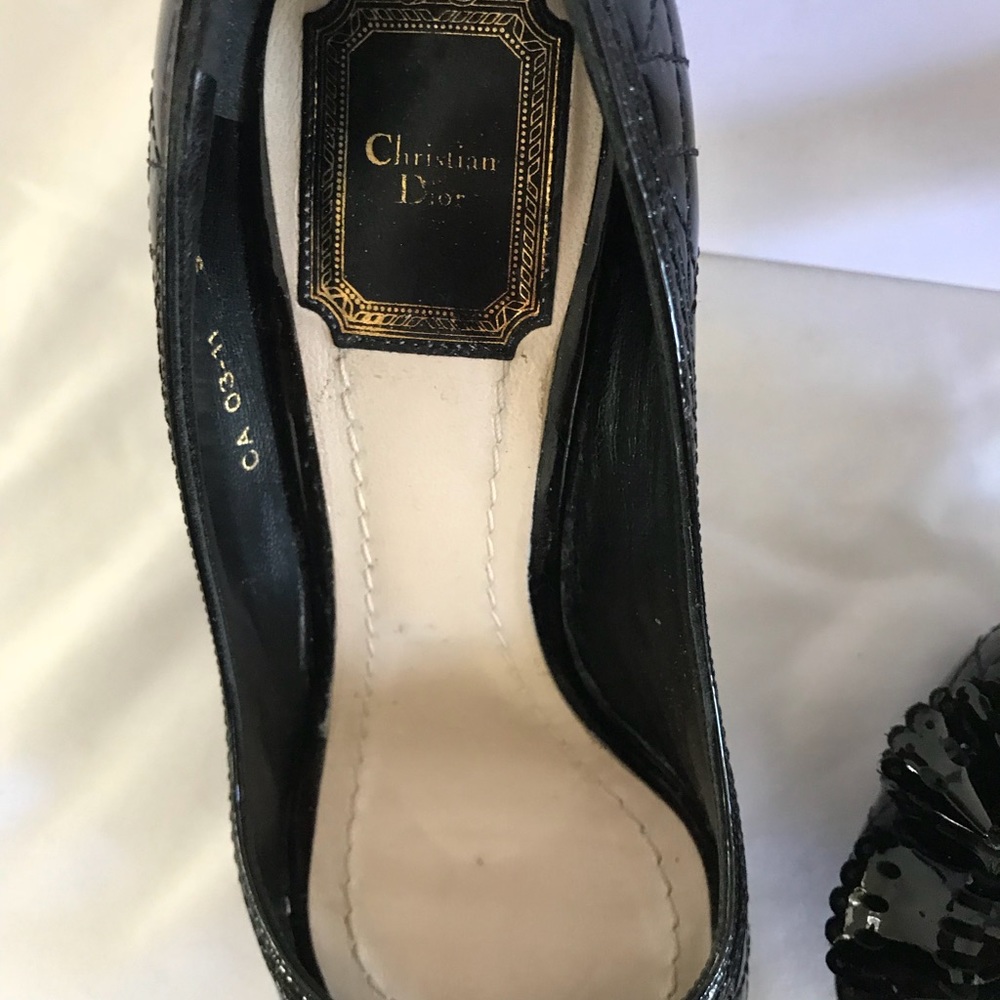 Authentic Dior “Miss Dior “ Black  size 36 Pump - Picture 2 of 8